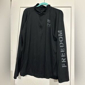 Under Armour Black Half-Zip Pullover